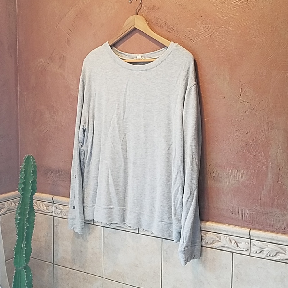 Grey LS Top